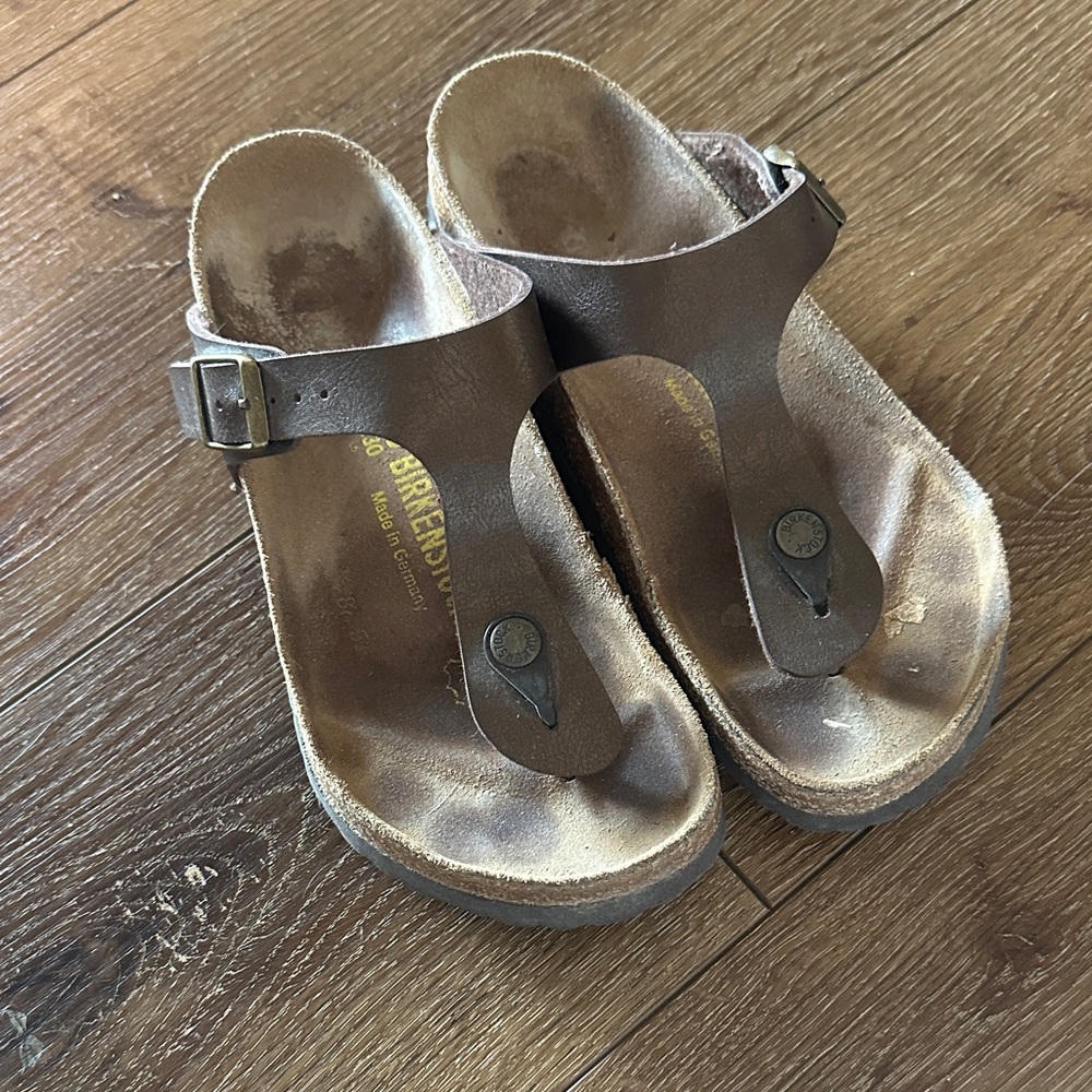 Birkenstock Brown Leather Sandals